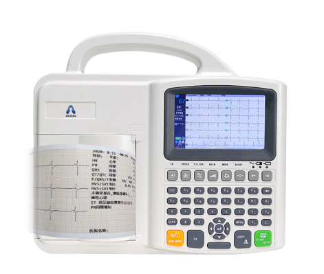奥生数字式心电图机	 E3、E6、E12